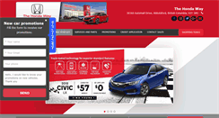 Desktop Screenshot of hondaway.com